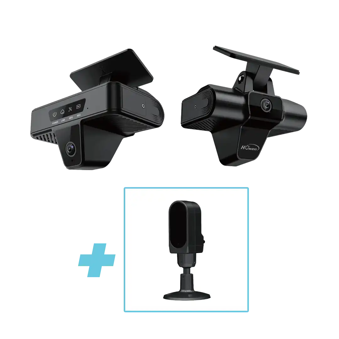 AI Dashcam Hero-ME40-02 (V8) + DMS - Sin Tarjeta de memoria / Sin Instalación